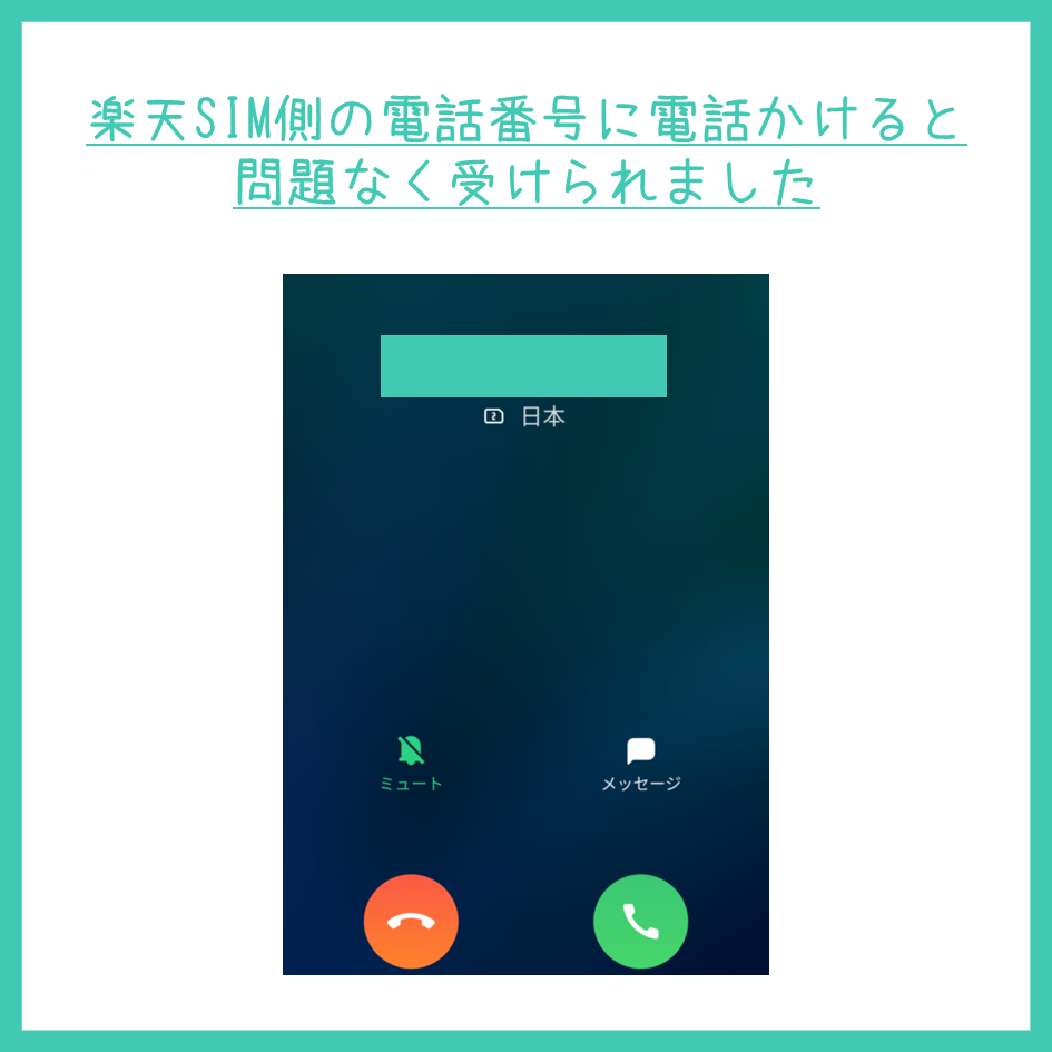 電話も可能