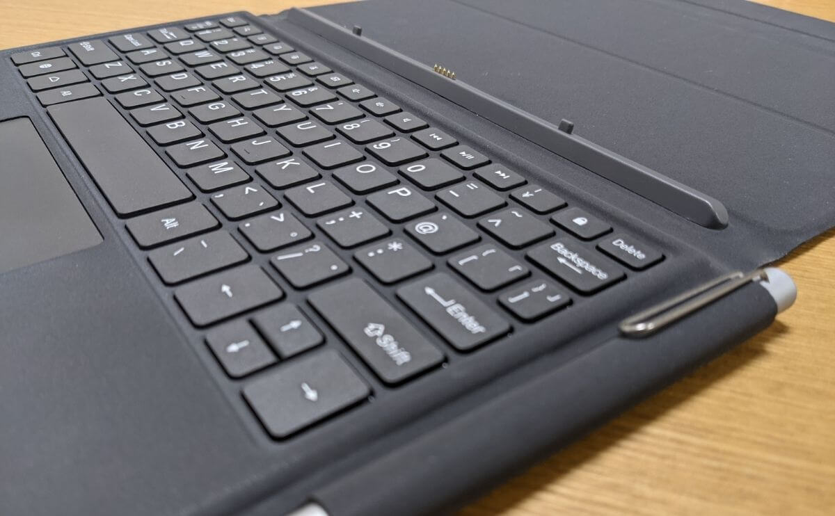 Vankyo MatrixPad P31のキーボードの質感