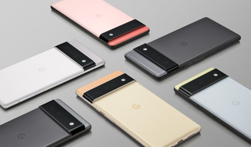 Google Pixel6シリーズ登場